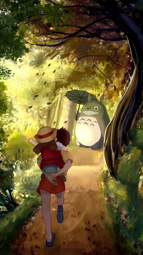 Beautiful Studio Ghibli Scene 4K Wallpaper