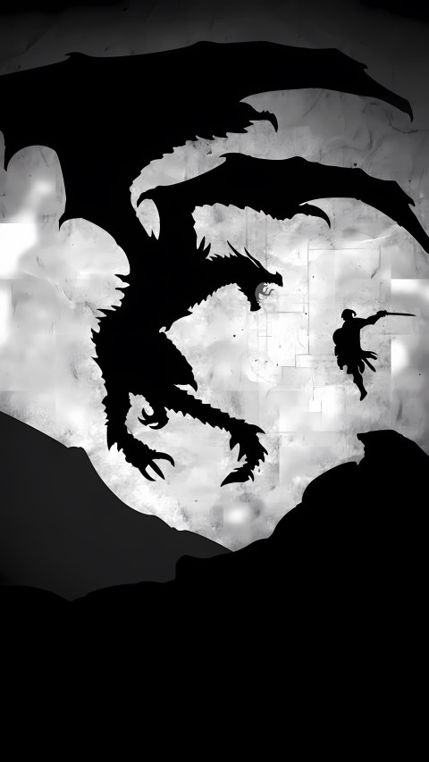 Skyrim Dragonborn Mobile Wallpaper