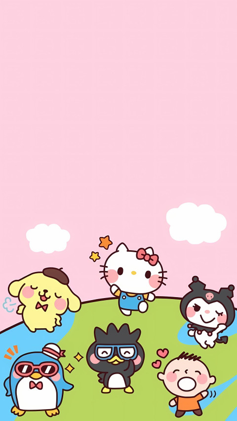 Sanrio Characters Mobile 4K Wallpaper