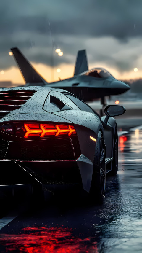 Close Up Lamborghini Wheel 4K Wallpaper