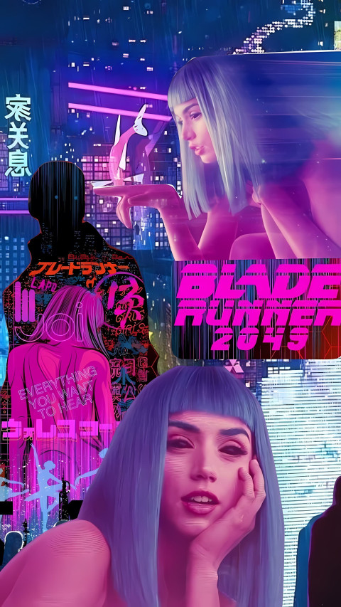 Blade Runner 2049 Sci-Fi Aesthetic Mobile Wallpaper