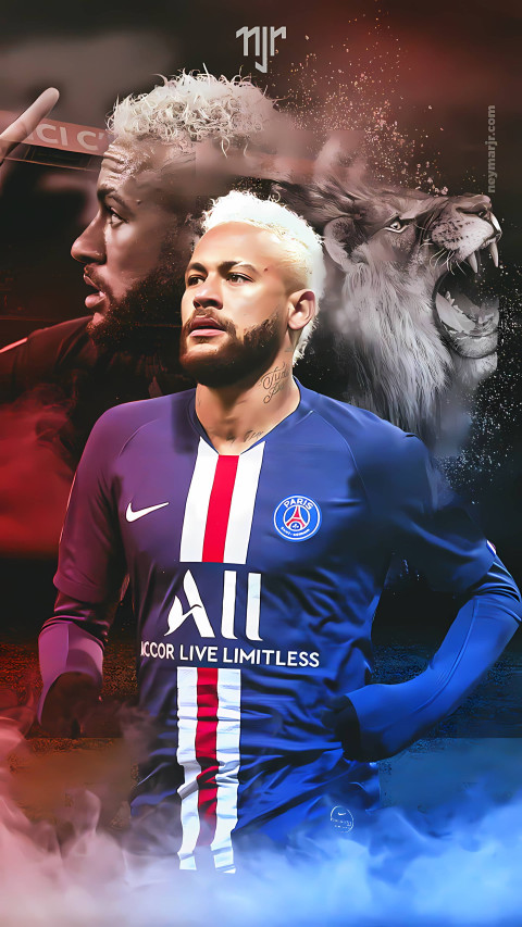 Neymar Champions League Football Wallpaper