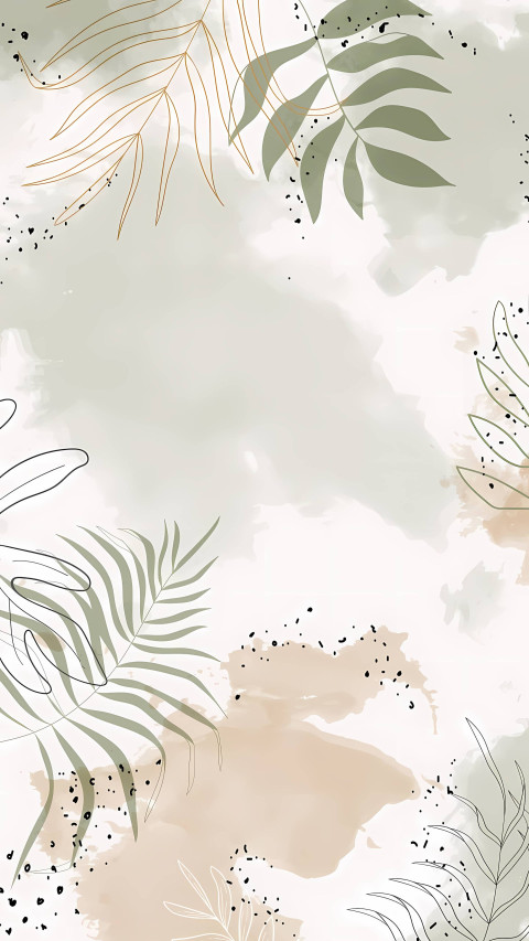 Elegant Watercolor Phone Wallpaper for Every Style