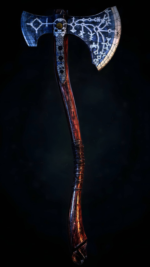 God of War Axe Wallpaper