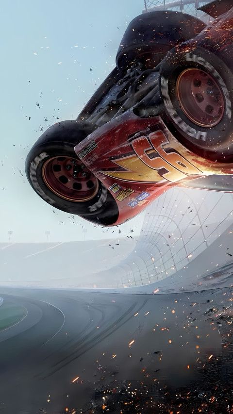Cars McQueen Cool Mobile Wallpaper