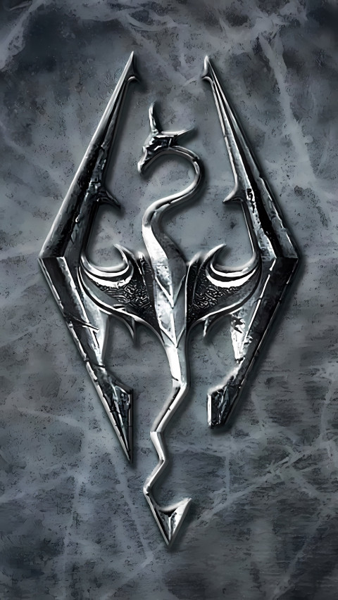 Skyrim Castle View Mobile Wallpaper