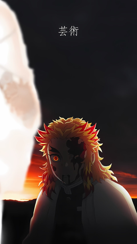 Strong Rengoku Look Mobile Picture