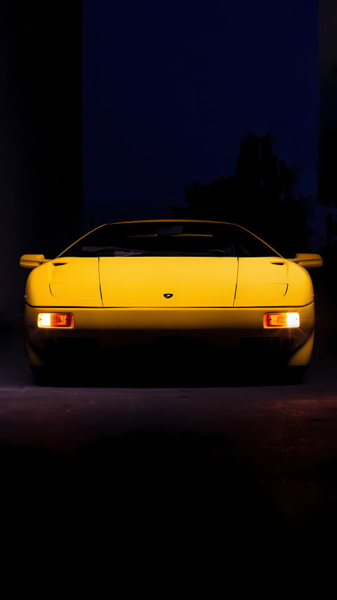 HD Lamborghini Front Look Phone Pic