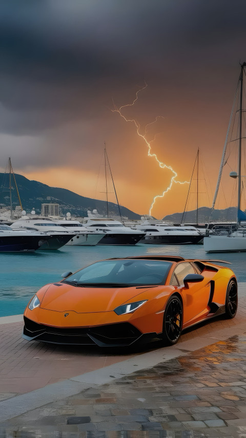 Sports Car Lambo Wallpaper Mobile