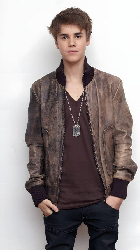 Handsome Justin Bieber mobile photo shots