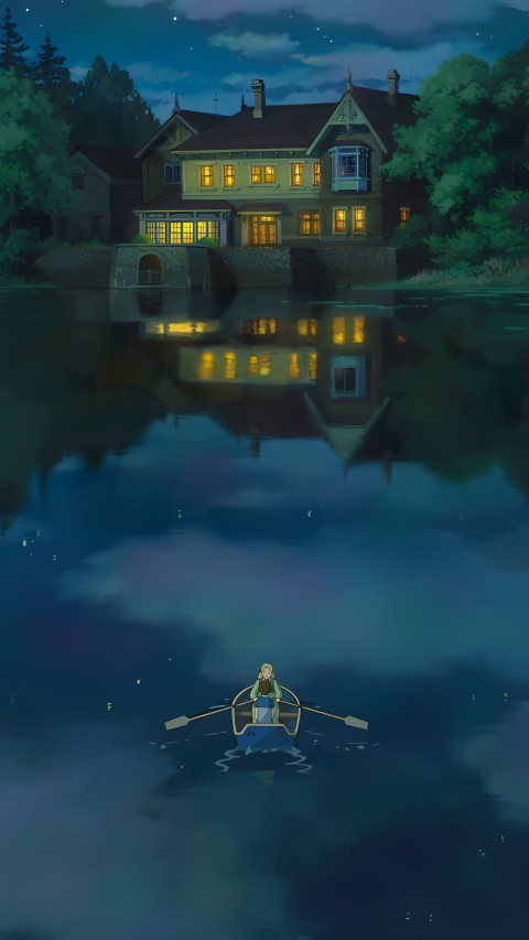 Howl’s Moving Castle Phone Background