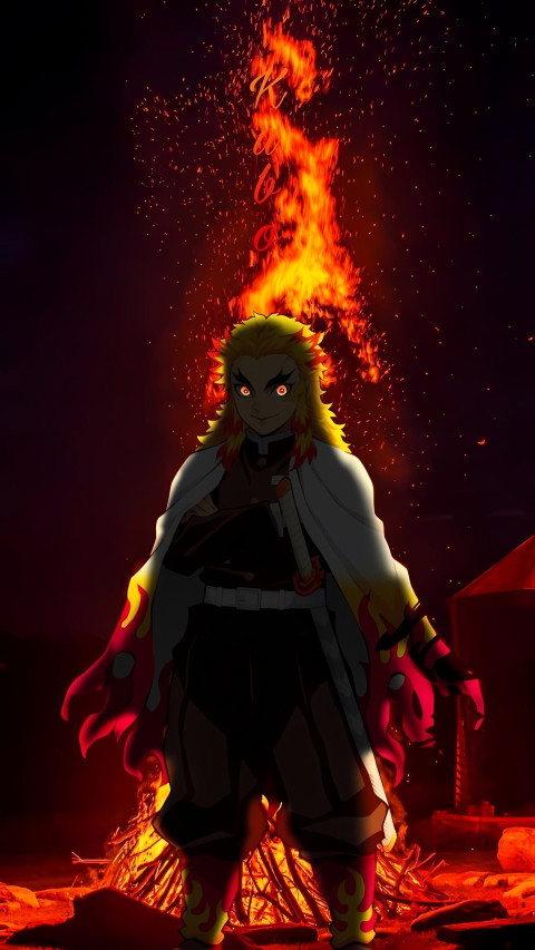 Kyojuro Rengoku Sword Draw Mobile