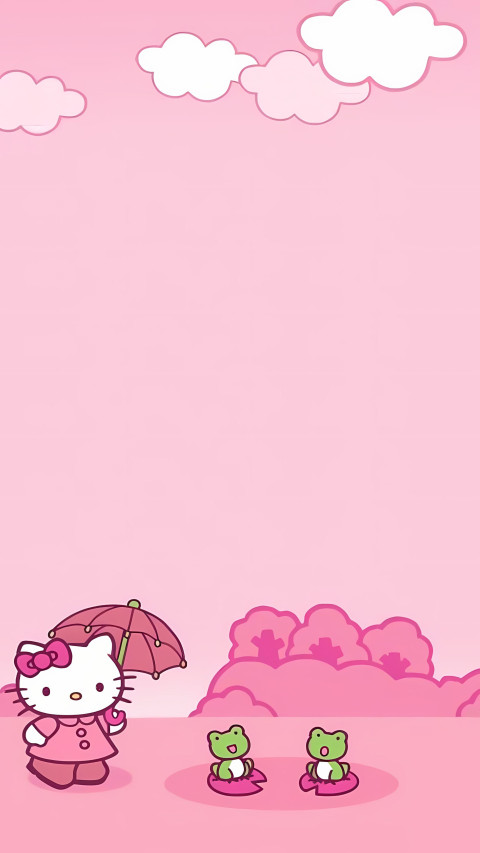 Sanrio Sky and Clouds Wallpaper Phone