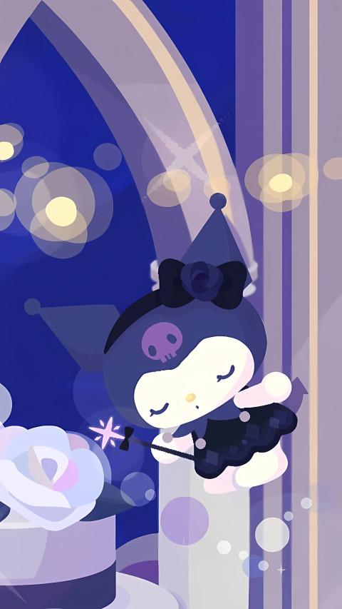 Kuromi Aesthetic Phone Wallpaper