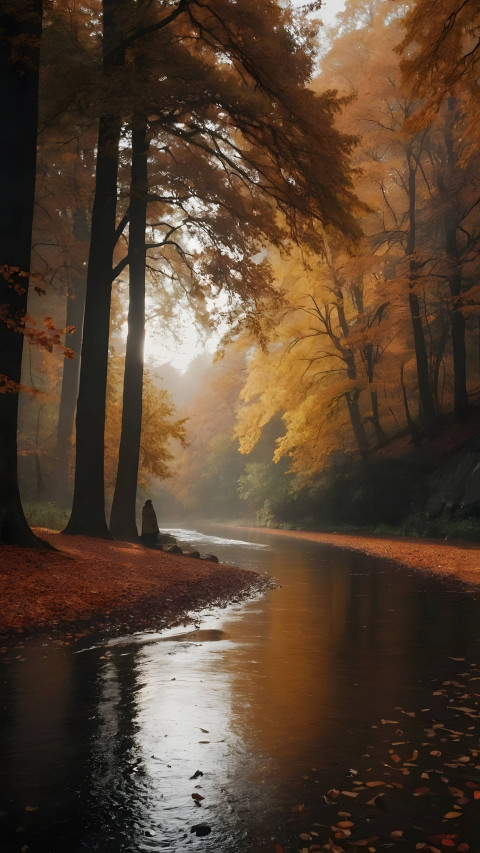 Crisp Autumn Air Mobile Wallpaper