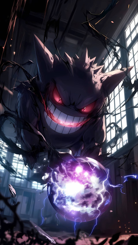 Free Gengar Mobile 4K Wallpaper for Your Phone
