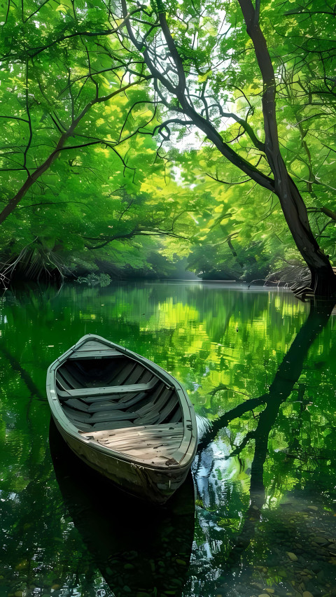 Majestic Jungle Trees in the Heart of the Wild