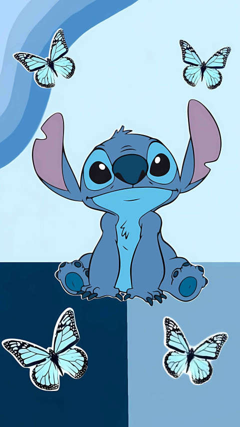 Stitch Aesthetic Wallpaper in 4K