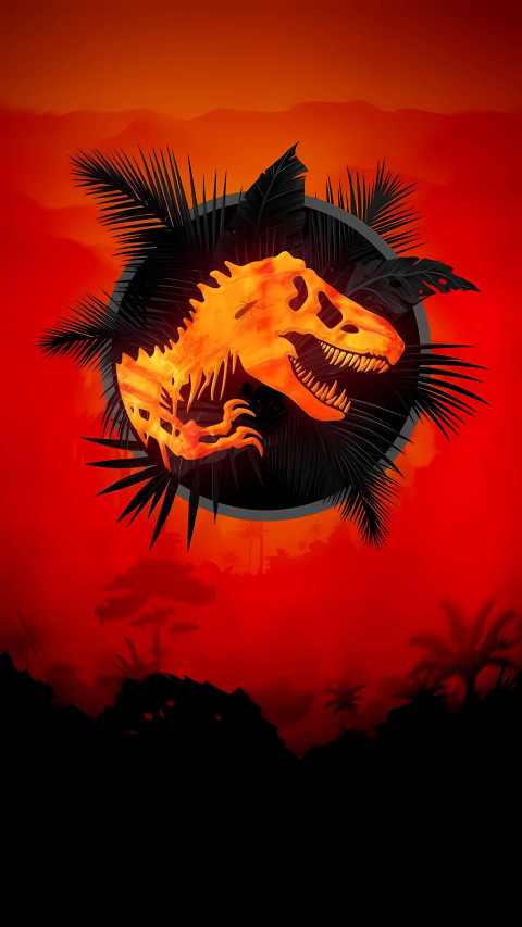 Jurassic Park Inspired Dinosaur Wallpaper