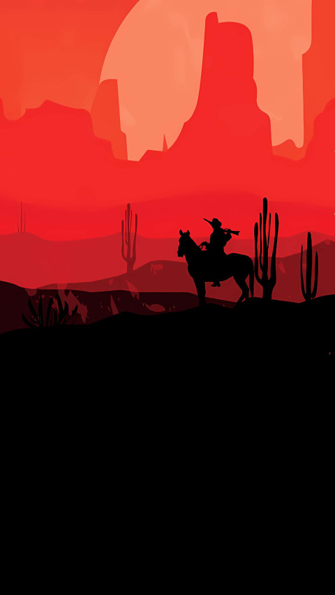 Cowboy With Gun in Hand Picture