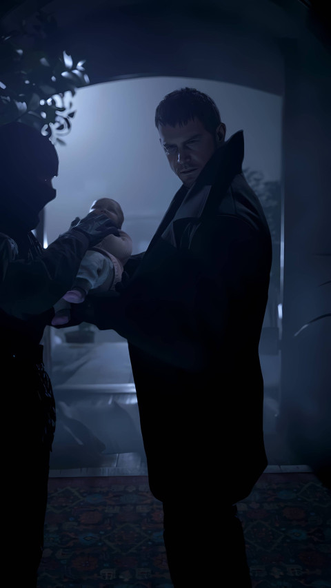 Resident Evil Haunted House Background