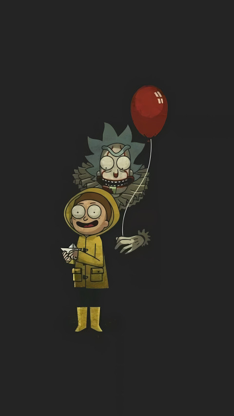 Rick and Morty Portal Art Wallpaper