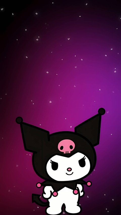 Kuromi Galaxy Wallpaper for Phone