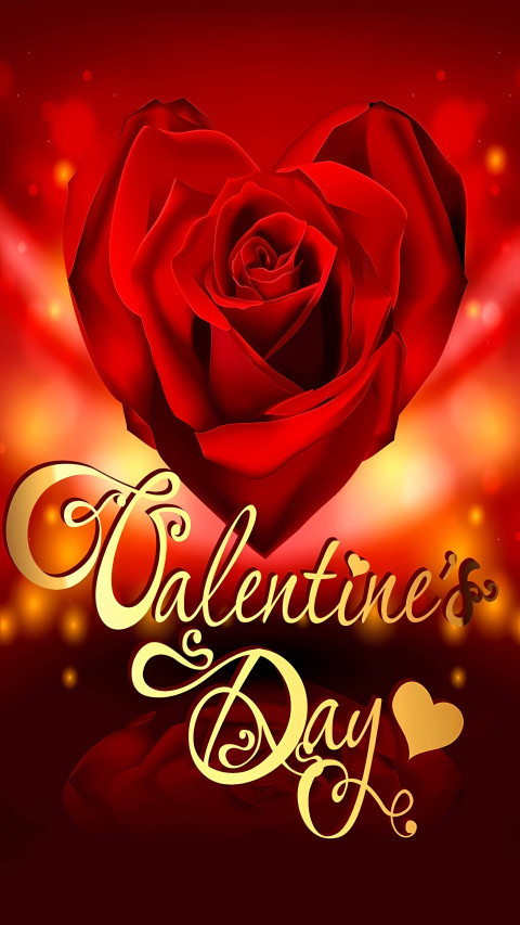 Valentine Day Mobile 4K Wallpaper