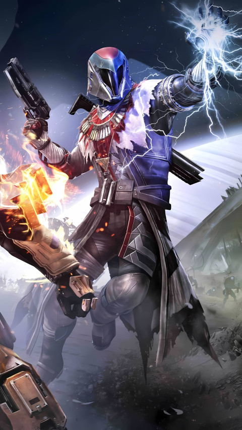 Dark Themed Destiny Mobile 4K