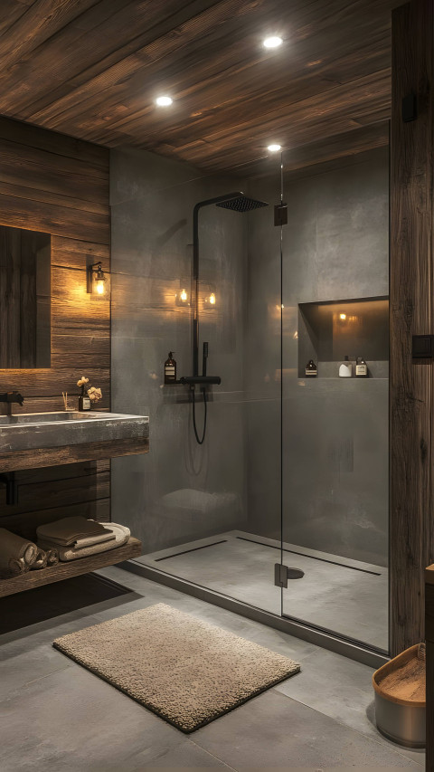 Warm Bathroom Mobile Image for Your Phone