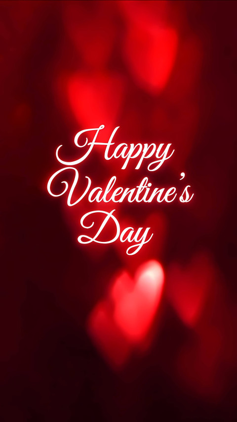 Elegant Valentine Day Floral Background