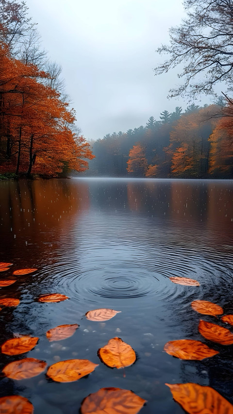 Warm Fall Colors for Mobile Background