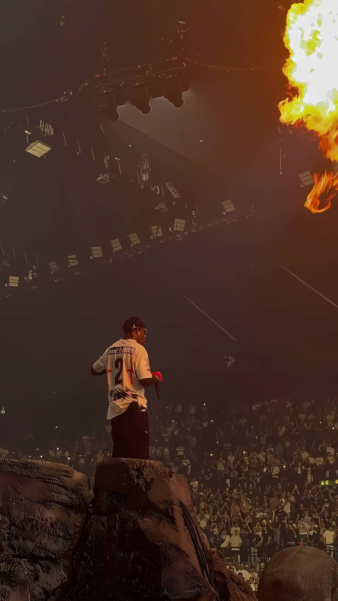 Bold Kendrick Lamar Background
