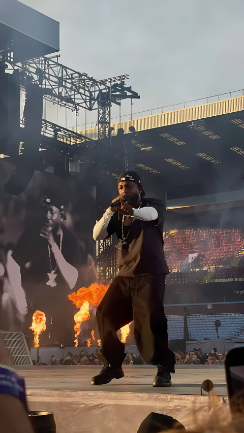 Kendrick Lamar Blood Lyrics Shot