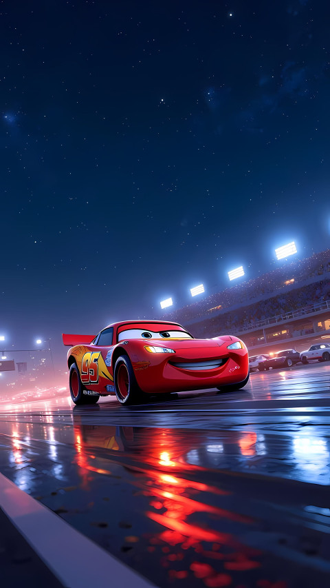 Lightning McQueen iPhone Cool Image