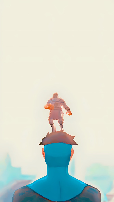 Clear Invincible Phone Wallpaper