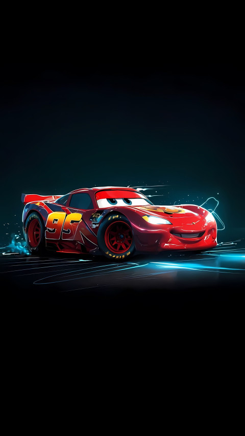 Lightning McQueen iPhone HD Image