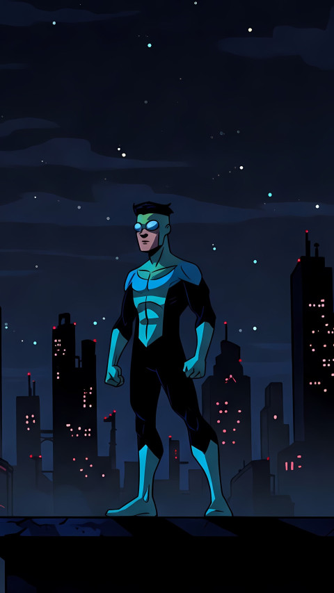 Vivid Invincible Phone Wallpaper 4K