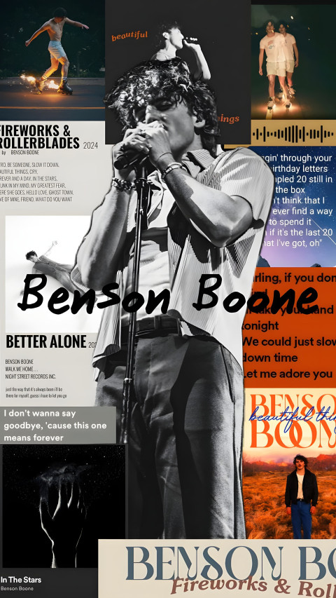 High Quality Benson Boone iPhone Wallpaper Collection HD