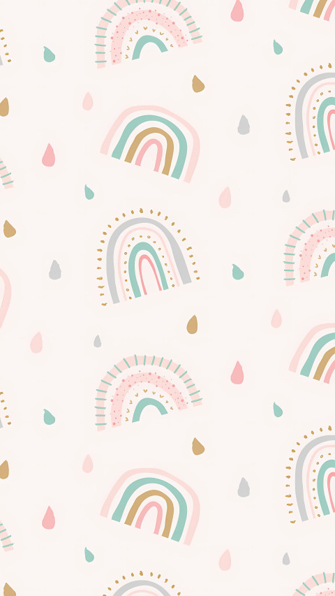 Bright and Colorful Kids Phone Wallpaper