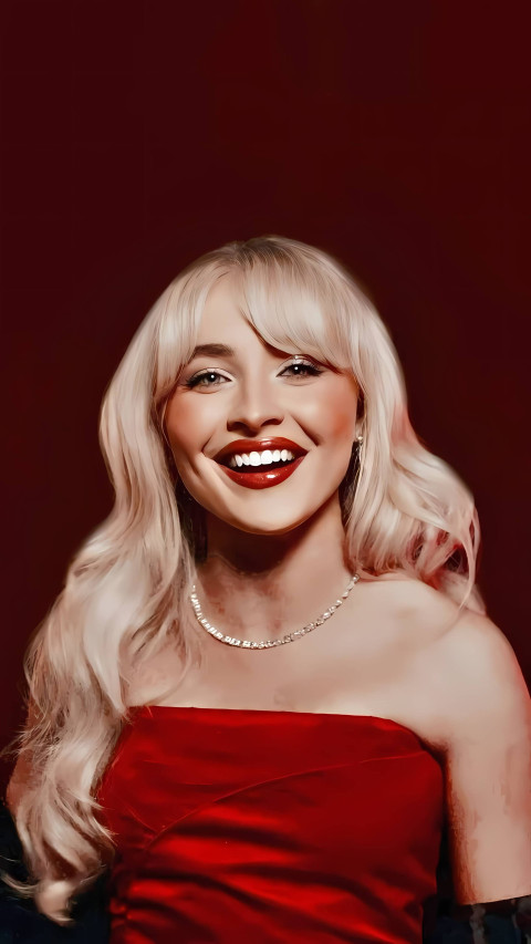 Sabrina Carpenter Smile Mobile Pic