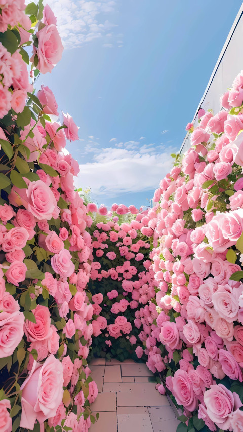 Sweet Pink Wallpaper for Your Smartphone Screen