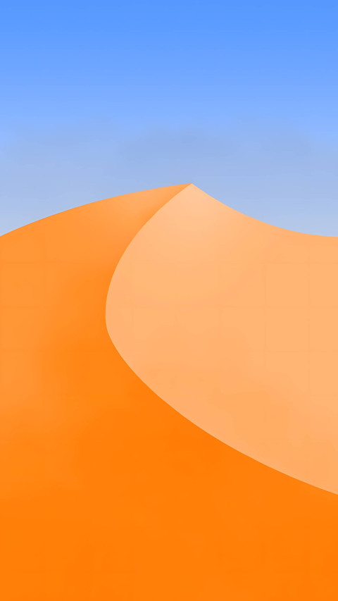 Desert Sky Over Dune for iPhone Wallpaper HD