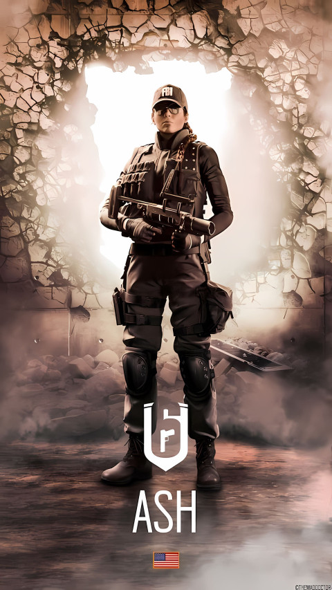 Rainbow Six Siege iPhone 4K Image