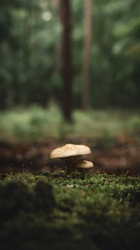 Cute and Cozy Mushroom Wallpaper for Your Phone