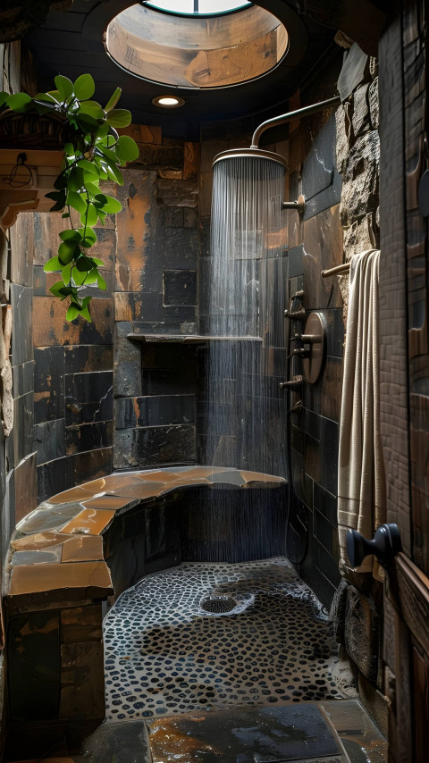 Luxurious Bathroom Mobile Image in Ultra HD