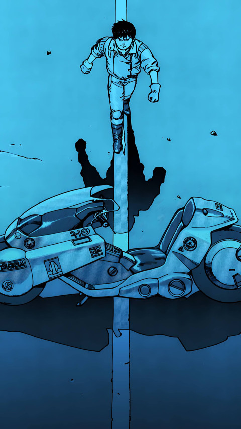 4K Akira Phone Background for Mobile Device