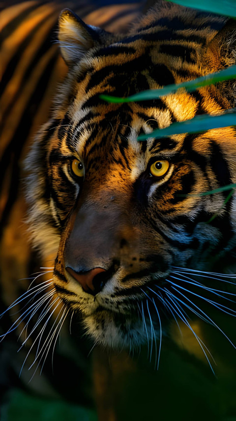 Tiger Look Predator Wallpaper For Mobile