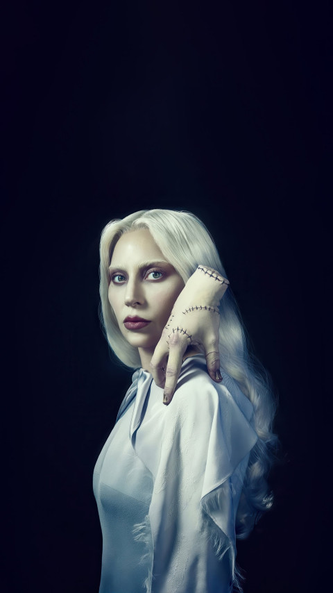 Stylish Lady Gaga Mobile Image