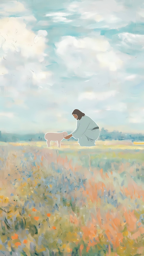 Lovely Jesus Christ Mobile Picture